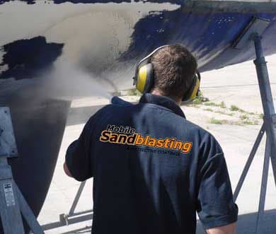 Mobile Sand Blasting — photo 1