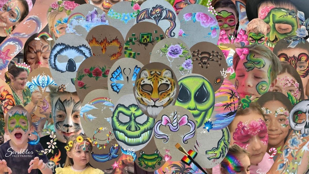 Scribbles Face Painting — photo 1