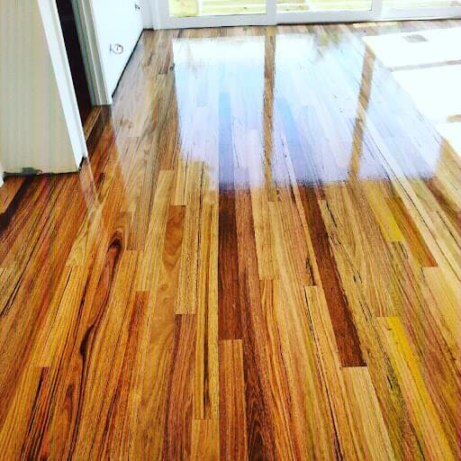superbly polished floors
