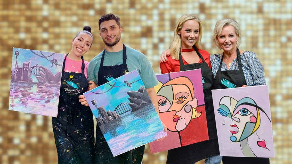Champainting Melbourne - A Paint and Sip Experience — photo 2